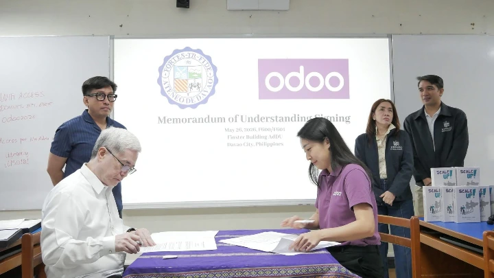 Джерело: Odoo Blog Підписання меморандуму про співпрацю між AdDU та Odoo Education