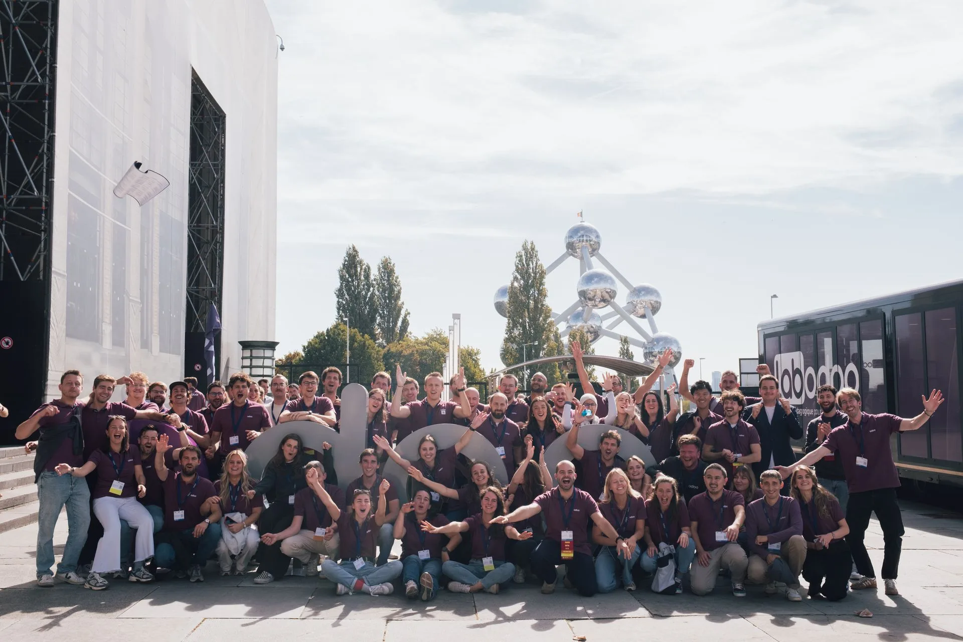 Джерело: Odoo Blog Команда Odoo на Odoo Experience 2025