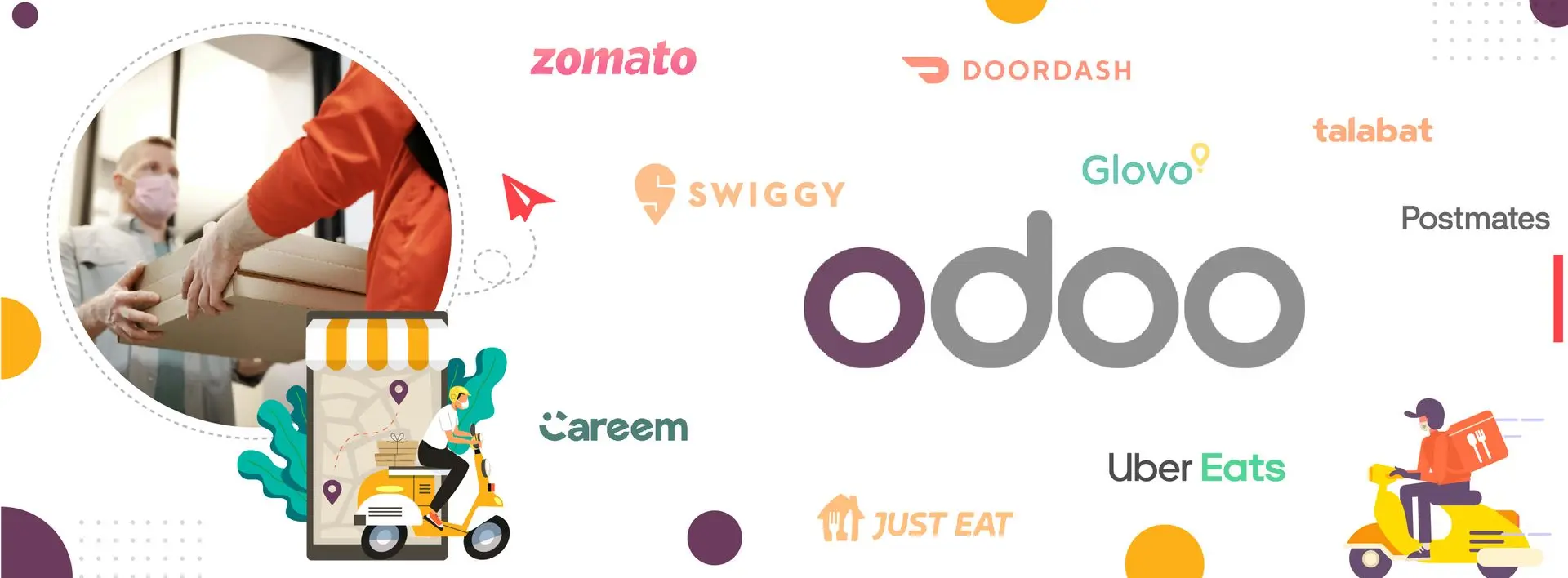 Odoo POS з інтеграцією партнерів доставки — єдиний центр замовлень для ресторану